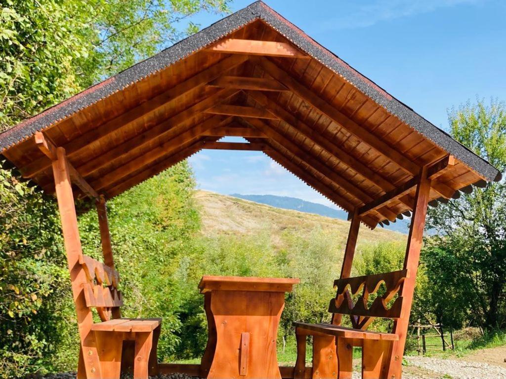 Cabanele Lu' Dinu Curtea de Argeş Exteriör bild